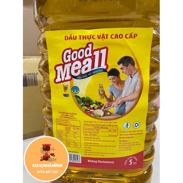 DẦU ĂN GOOD MEALL 5LÍT(MINH HUÊ)