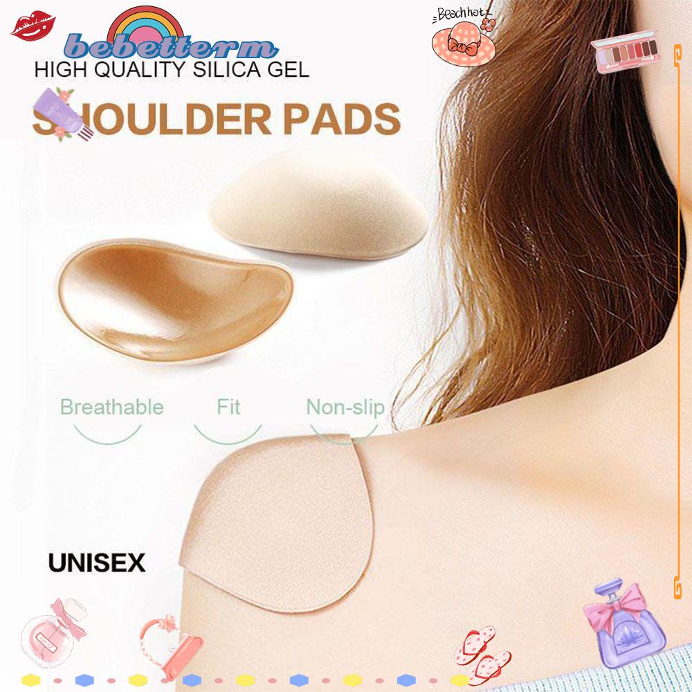 Bebetterm 2Pcs Fashion Shoulder Pads Plant Silicone New Naturally Increased 2 IN Enhancer Soft