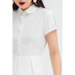 Đầm xòe ngắn tay cổ đúc - 20Again