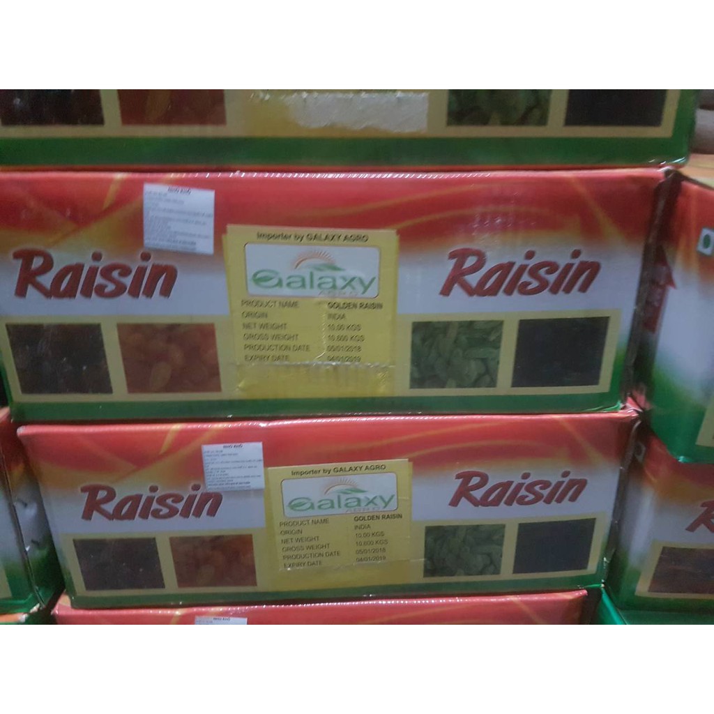 Nho khô vàng Raisin Ấn Độ 100gr | BigBuy360 - bigbuy360.vn