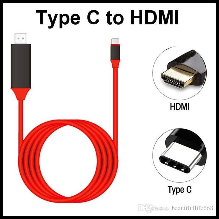 Cáp Chuyển Đổi Mhl Type-C Sang Hdmi 4K 2M Chuyên Dụng Cho Hdtv-Hp