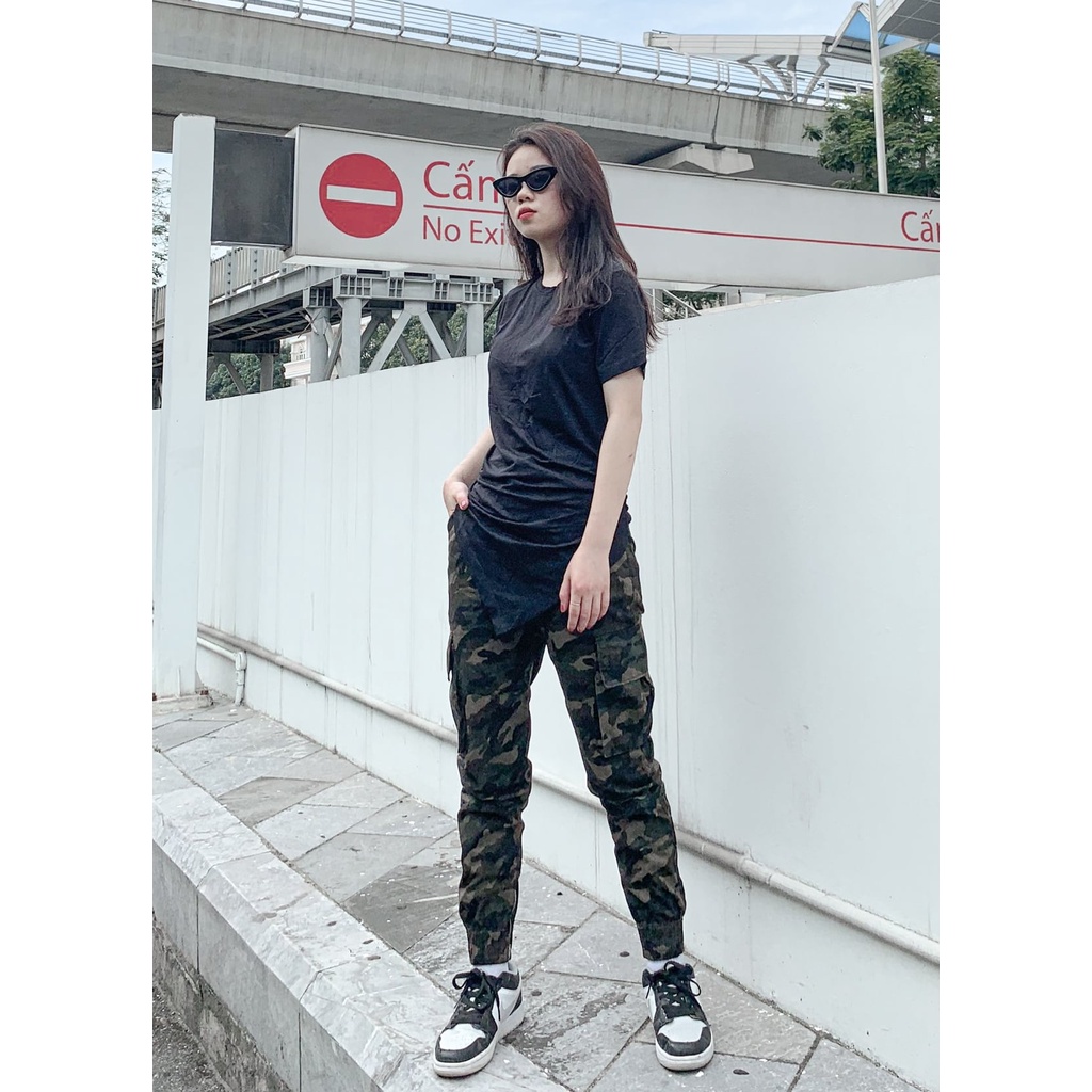 Quần Cammo Unisex Nam và Nữ đều mang đẹp