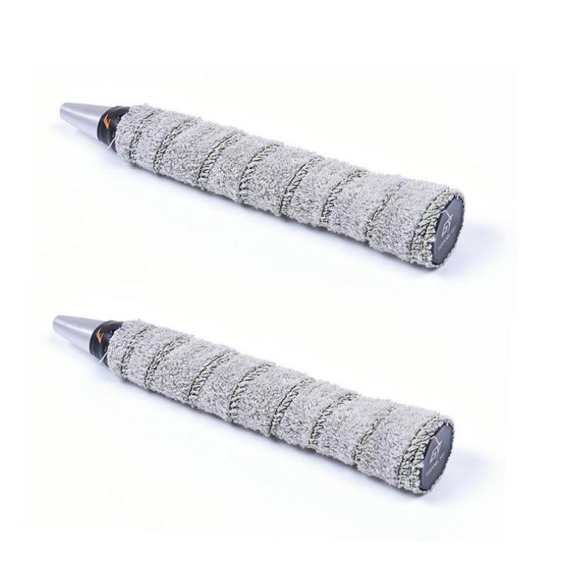 Set 2 Khăn Cotton Thấm Hút Mồ Hôi Cho Vợt Cầu Lông / Tennis