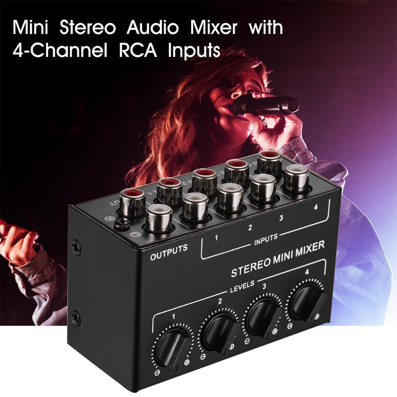 Máy Trộn CX400 4 Kênh Cho Karaoke
