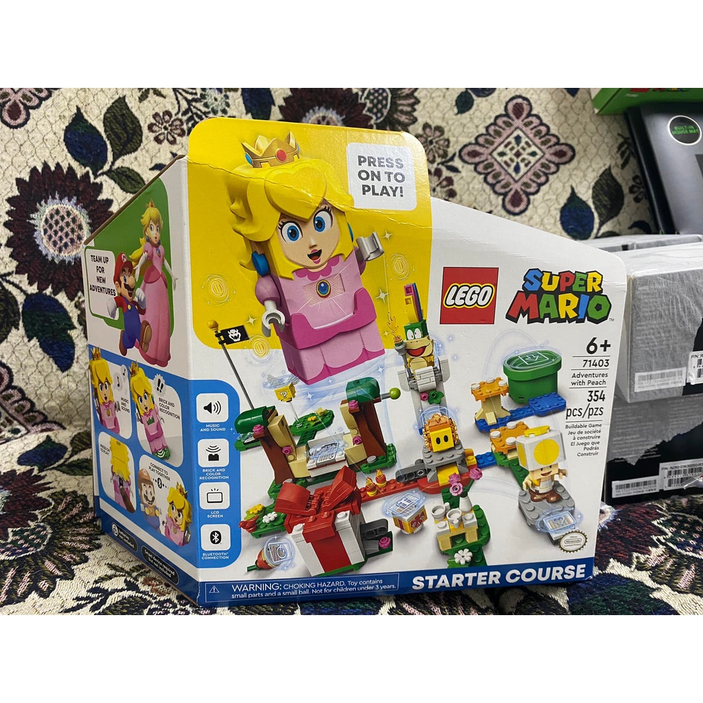 Lego 71403 Cuộc phiêu lưu của Mario - Bản công chúa Peach mới ra mắt 08/2022