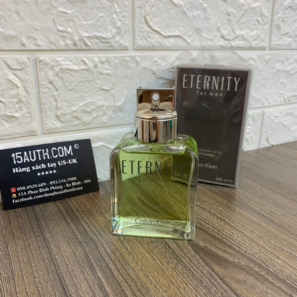 Nước hoa nam Calvin Klein Eternity for Men 100ml EDT (Made in France)