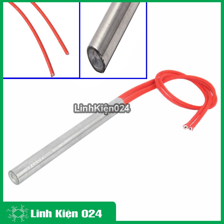 Thanh Trở Nhiệt 220V 400W 8x180mm