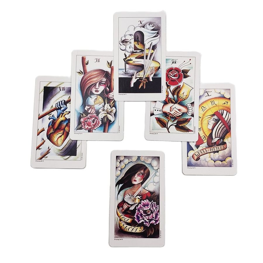 Bộ bài Eight Coins Tattoo Tarot T15
