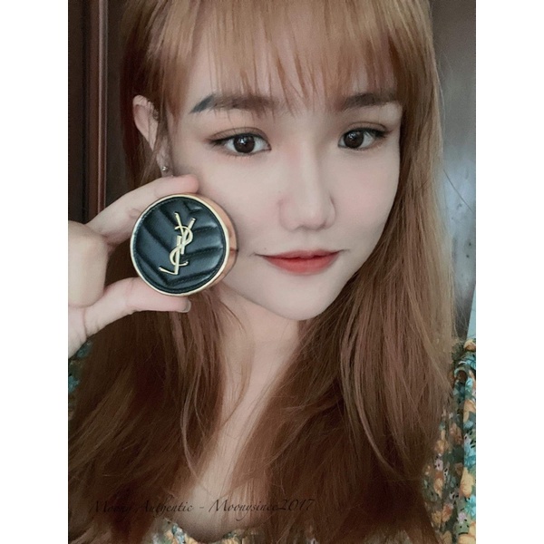 Cushion ysl mini tone 20 bản vỏ da limited bill duty free Cushion Yves saint laurent 5g
