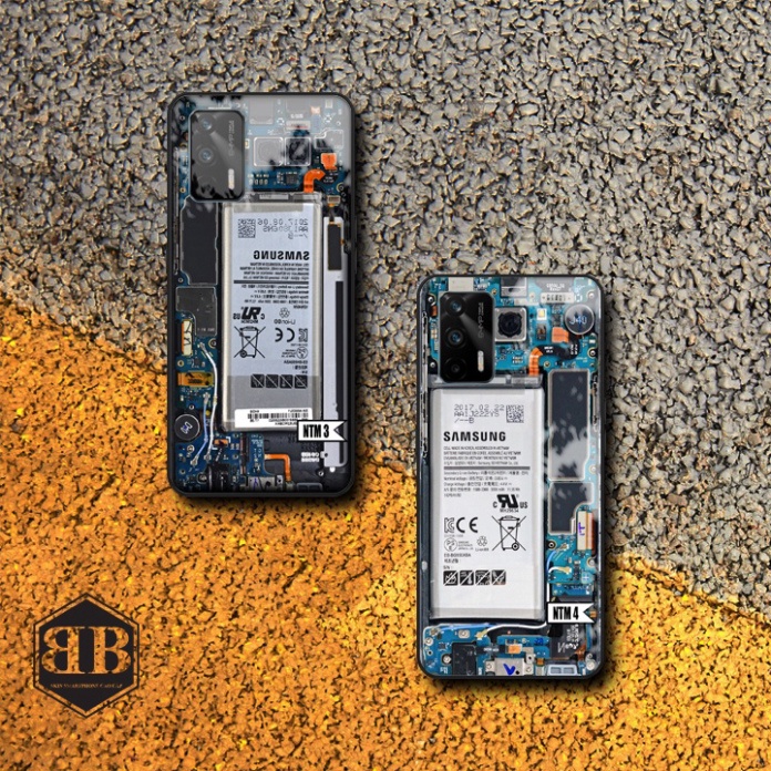 Ốp lưng kính cường lực Oppo Realme Q3 Pro nội thất máy
