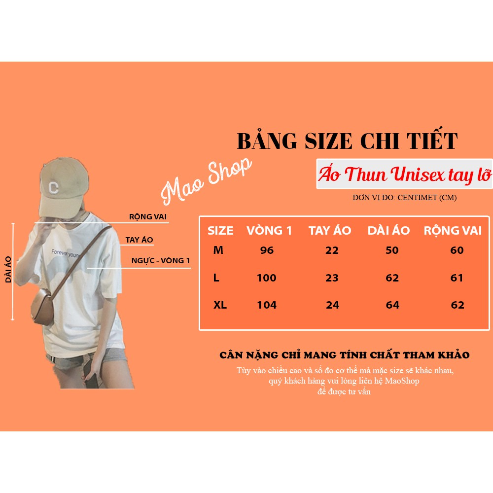 Áo thun nữ form rộng Unisex, Áo thun tay lỡ ulzzang unisex form rộng Hàn Quốc C25 - MaoMao