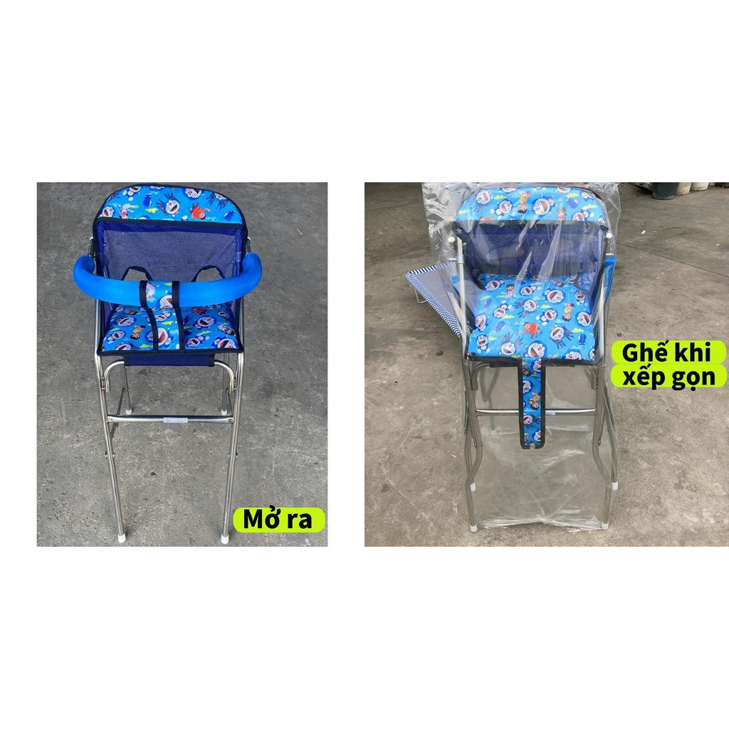Ghế cho bé ngồi xe Novo 2,3,4,5,6,LX , Ghế đi xe máy ,  ghế ga xếp sắt sơn tĩnh điện