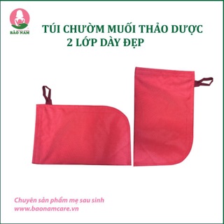 Túi chườm muối thảo dược miệng dán mút loại dày
