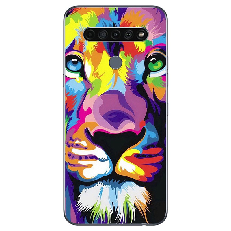 Ốp điện thoại TPU mềm in họa tiết thời trang cho Lg K61 Q61 V60 Thinq Stylo 6 Stylo6 5g