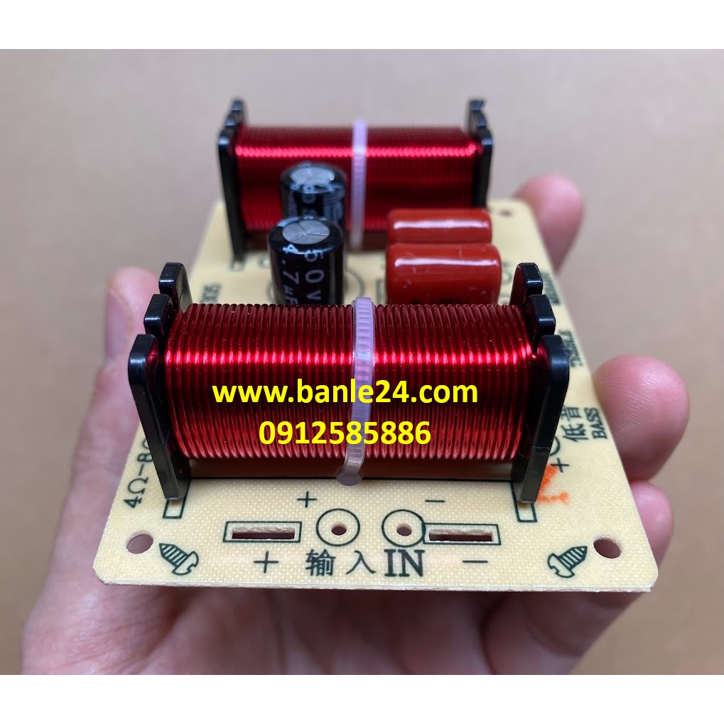 Mạch phân tần 3 loa - 1 bass 1 trung 1 treble, giá bán dành cho 1 mạch