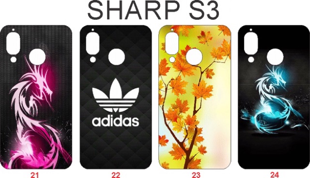 Ốp Lưng hình Sharp S3 (C)