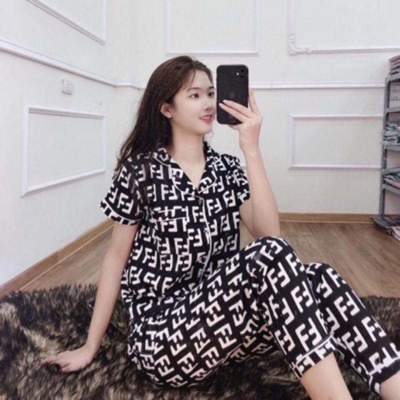 Pijama tay cộc quần dài giá tại xưởng chọn mẫu