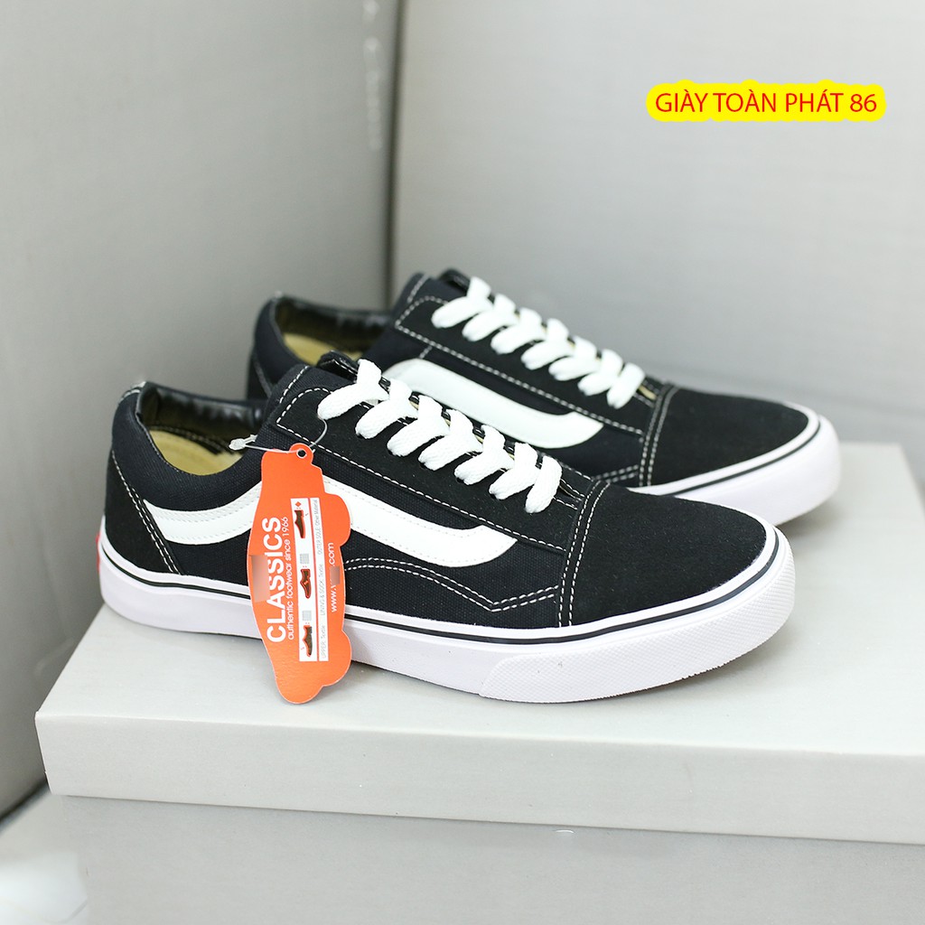 [Mã FAGREEN245 giảm 10% tối đa 30k đơn từ 99k] [ Bảo Hành 12 Tháng] Giày Thể Thao nam nữ Style 36 Đen- Caro | BigBuy360 - bigbuy360.vn