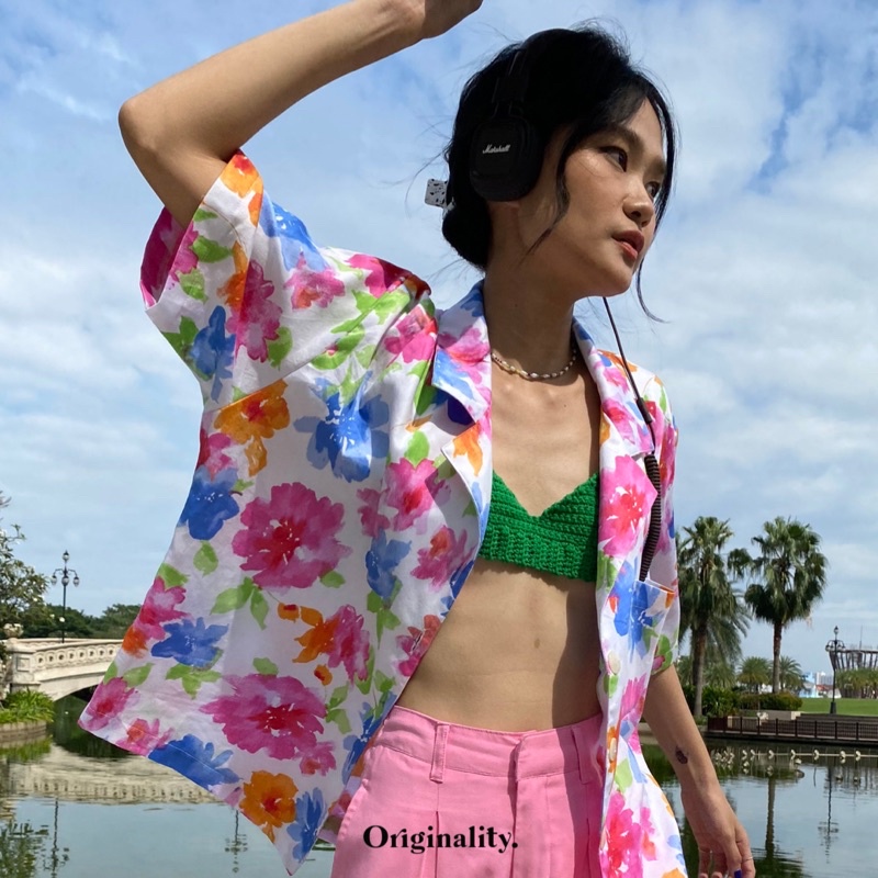 ÁO SƠMI HOẠ TIẾT HOA - HAWAI SHIRT