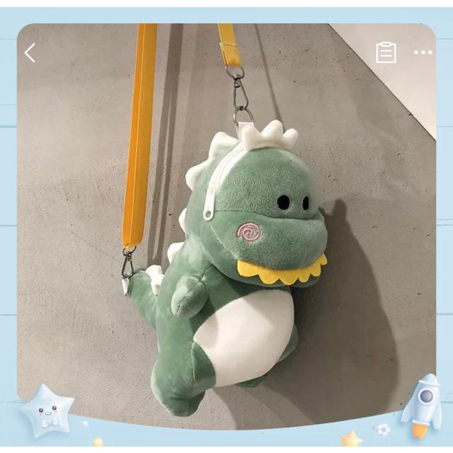 Túi Khủng Long Đeo Chéo -  Túi  Đeo Chéo Thú Bông Đẹp