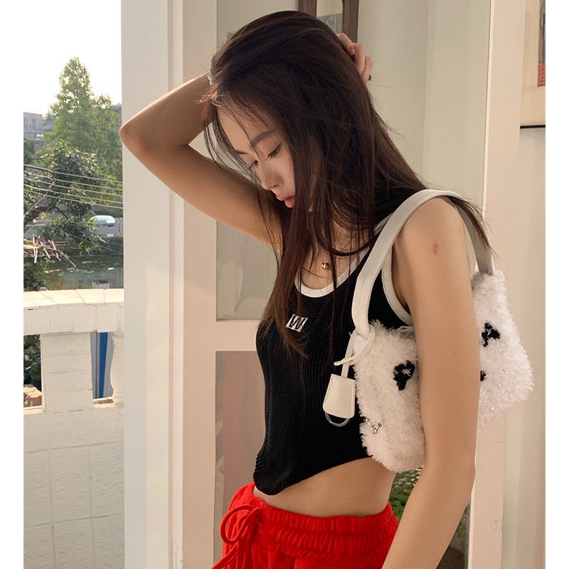 Áo Hai Dây Vạt Ngắn Thời Trang Mùa Hè Hàng Mới Dành Cho Bạn Nữ 2022