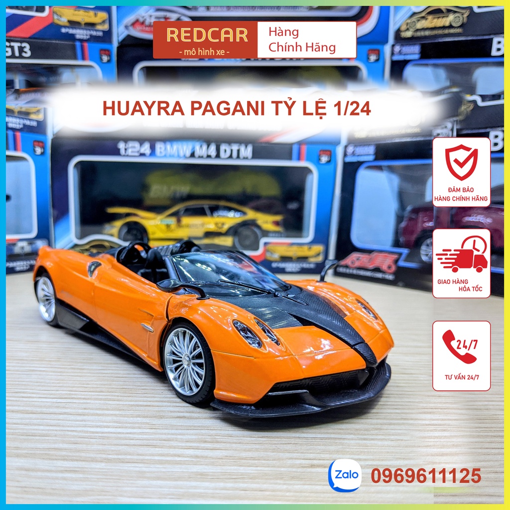Xe mô hình PAGANI ROADSTER Tỉ lệ 1:24