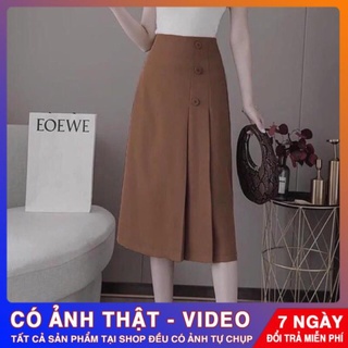 **- CHÂN VÁY CÔNG SỞ DÁNG DÀI MIDI -**