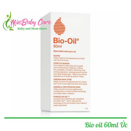 [ Chính Hãng ] Tinh dầu Bio Oil Mờ Rạn Da Úc 60ml