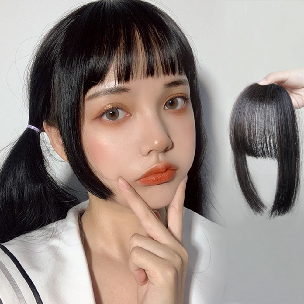 Tóc Mái Giả Chịu Được Nhiệt Độ Cao 3d Xinh Xắn Cho Phụ Nữ