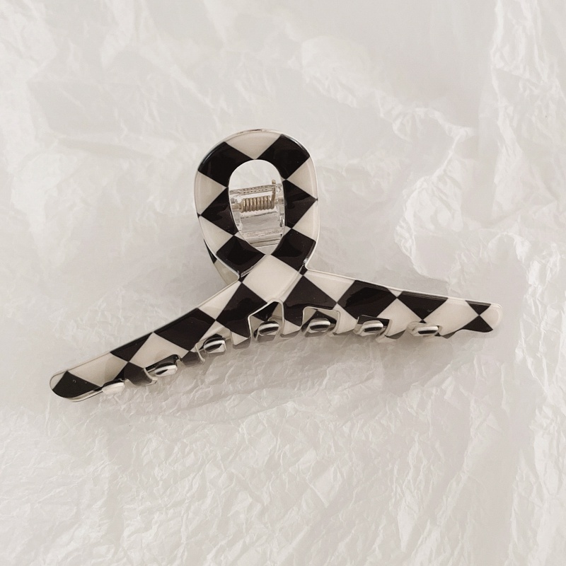 Kẹp Tóc Hình Cá Mập Màu Trắng Đen Thời Trang Hàn Quốc