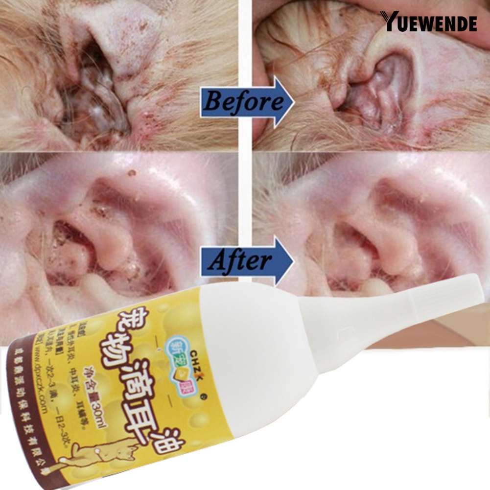 Dung dịch làm sạch tai khử mùi dành cho thú cưng 30ml