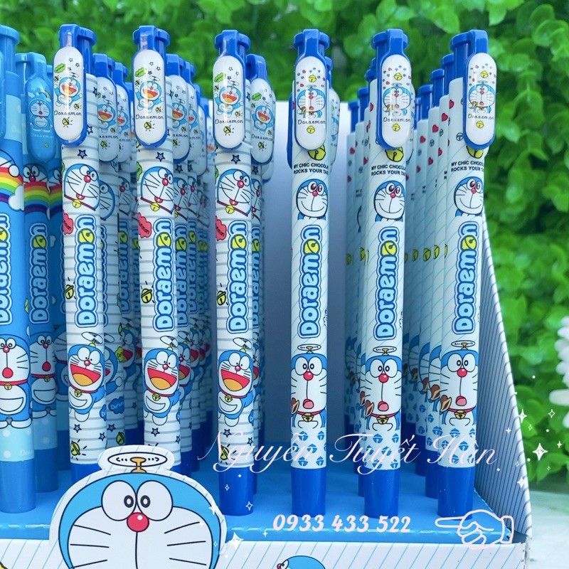 Viết bút bi mực xanh Doremon Doraemon