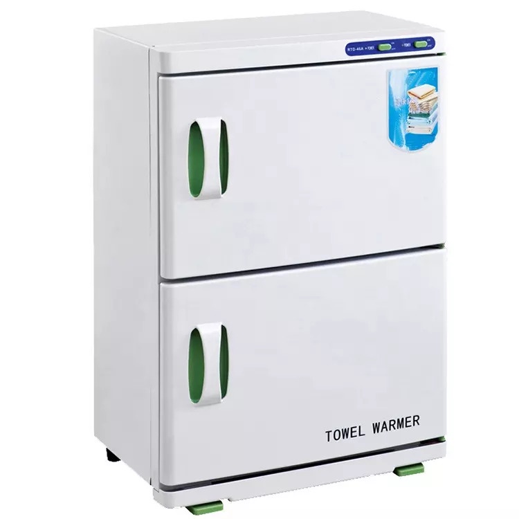Towel Warmer - Tủ Hấp Khăn Tiệt Trùng 2 Tầng RTD-46A - Loại I  dùng trong spa hotel nail làm tóc 46 lít