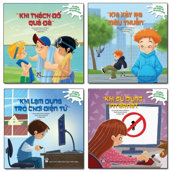 Bộ sách Kỹ năng lựa chọn và ra quyết định (4 cuốn)