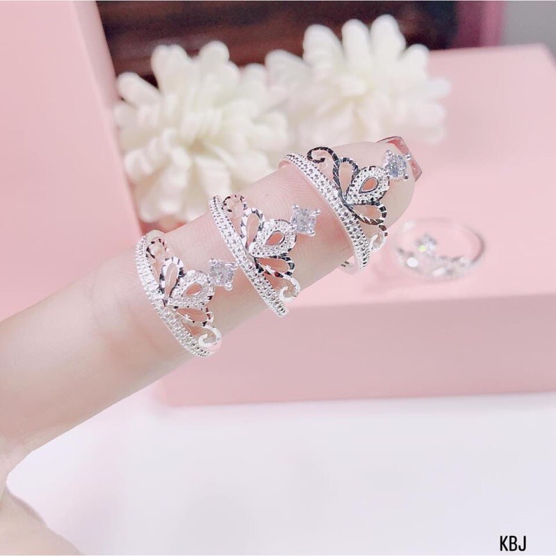 NHẪN VƯƠNG MIỆN BẠC TA HOT HIT