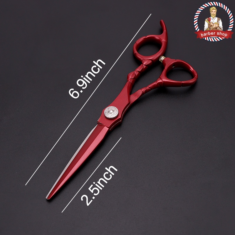 Kéo Cắt Tóc 4CR Kích Thước 6 Inch Kiểu Nhật Bản Chuyên Dụng Cho Salon