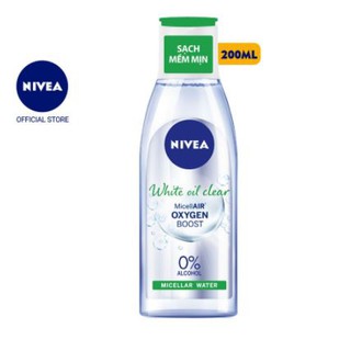 Nước tẩy trang NIVEA kiểm soát nhờn White Oil Clear Micellar Water (200ml)