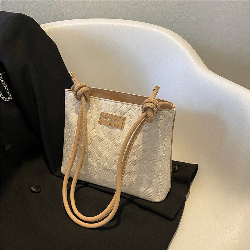 Túi xách nữ công sở túi tote da dày màu sắc basic túi đeo vai bản to đi chơi đi làm