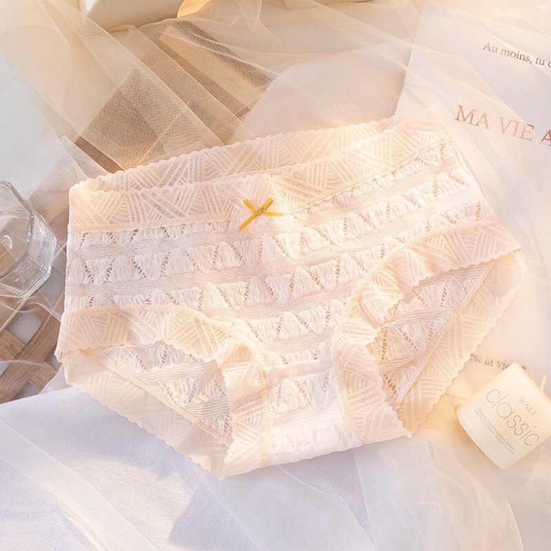 Quần Lót Ren Màu Dễ Thương Mềm Mịn Mẫu Mới Hot 258 nội y xanh giá rẻ, chất đẹp