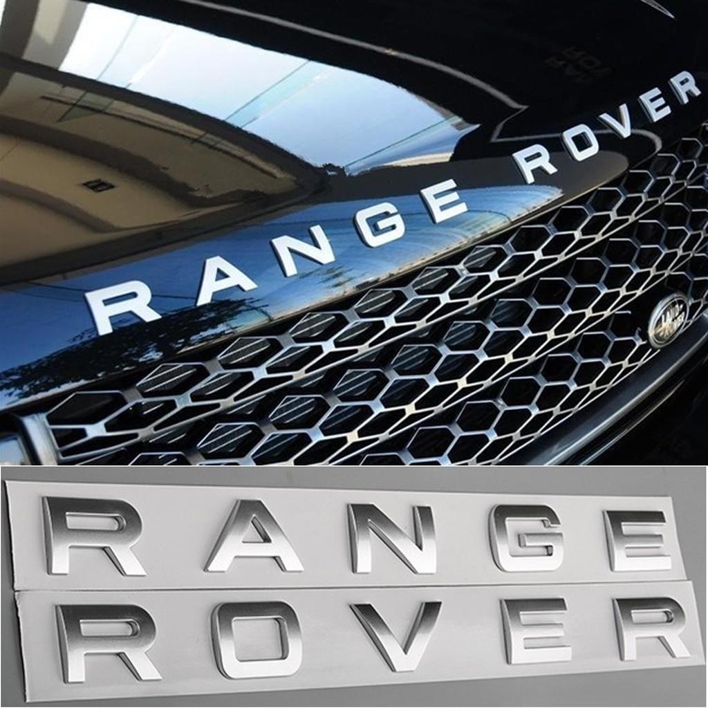 Dành Cho Land ROVER RANGE ROVER Biểu Tượng Kiểu Dáng Xe Nắp Trước Và Nắp Thân Cây Chữ Cái Logo Miếng Dán
