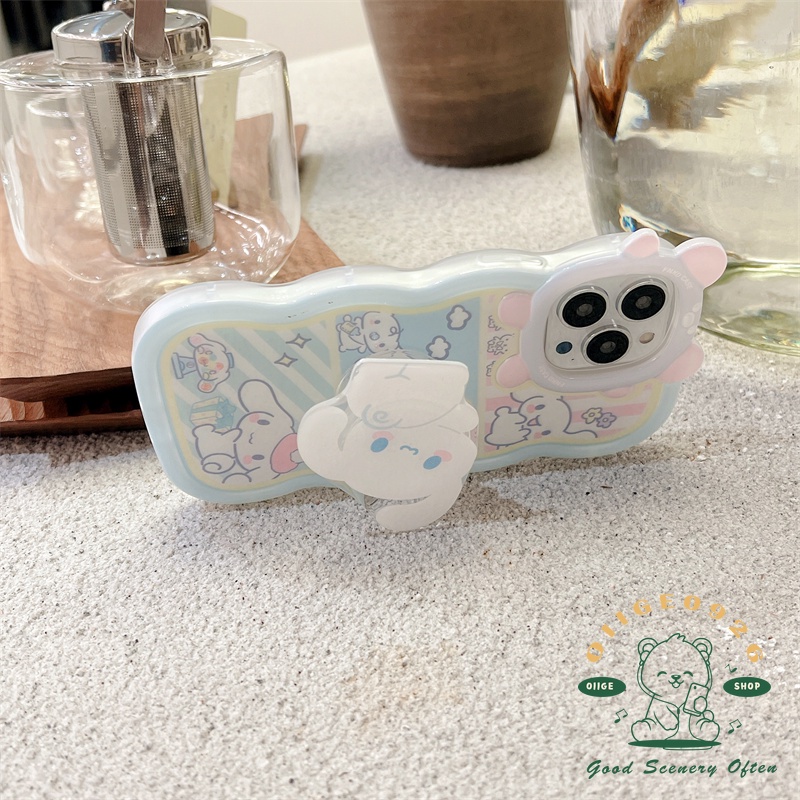 Ốp Điện Thoại TPU Dẻo Họa Tiết Quái Vật Nhỏ Dễ Thương + Khung Bảo Vệ Camera Cho Iphone 13 12 / 11 Pro Max / Xs Max Xr