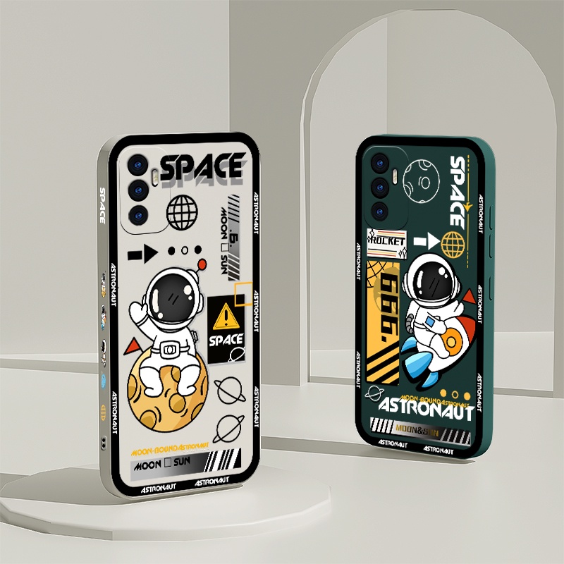 Ốp Điện Thoại silicon mềm ốp lưng phi hành gia Nasa thích hợp cho Vivo V21 V21e 4G/5G V23 V23E Y71T Y73 V15 pro