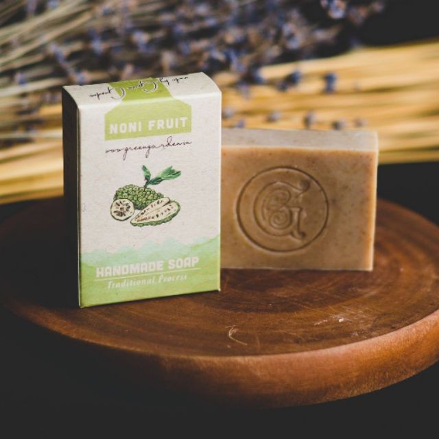 Xà Phòng handmade Soap Green Garden High Class 100gram - Quả Nhàu