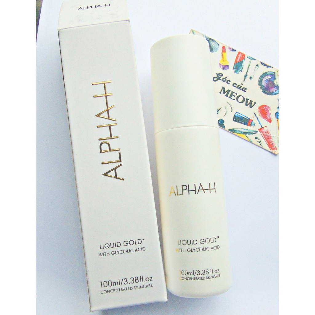 Tẩy da chết hoá học Alpha-H Liquid Gold with Glycolic Acid
