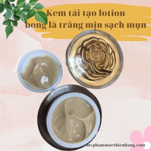 KEM TÁI TẠO LOTION CHỐNG NẮNG  20gr handmade