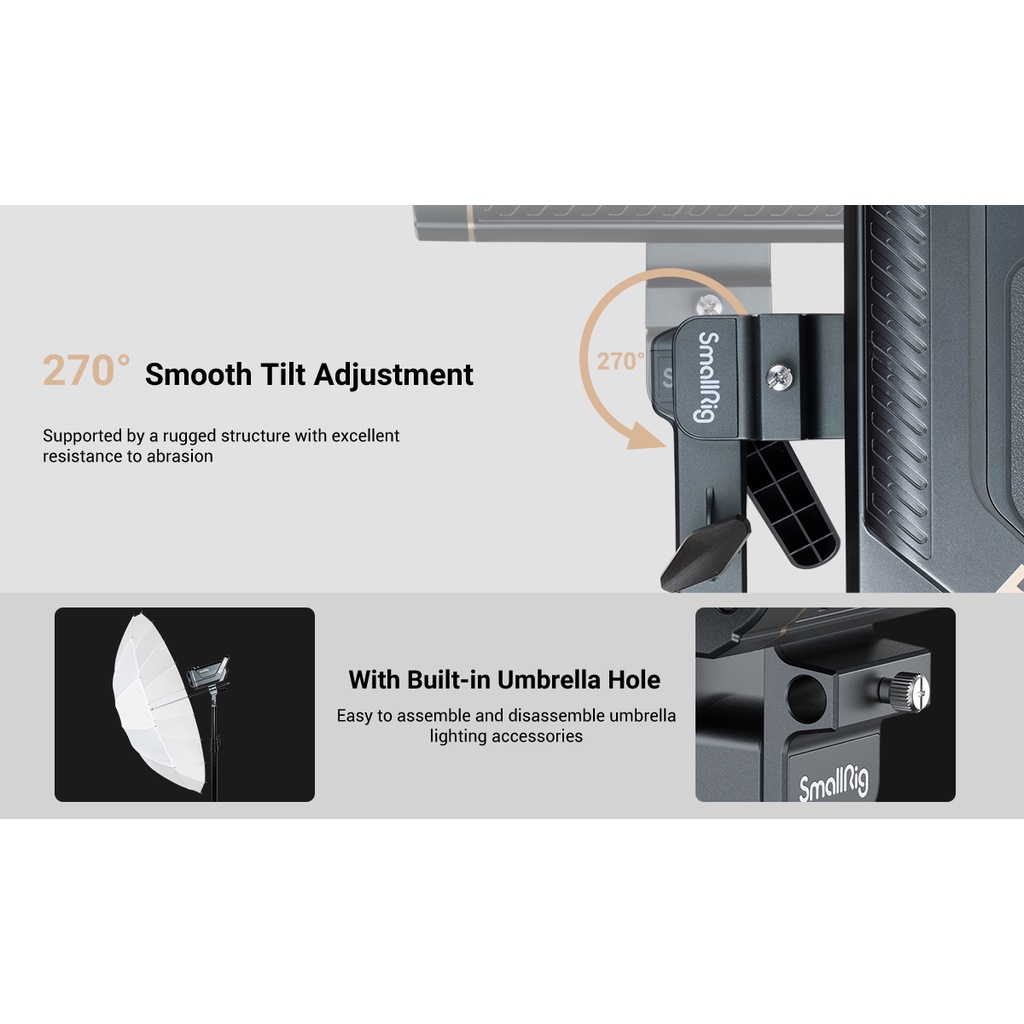 SmallRig RC120D Daylight Point-Source Video Light 3612  - Đèn LED Studio Chuyên Nghiệp 120W - Hàng Chính Hãng