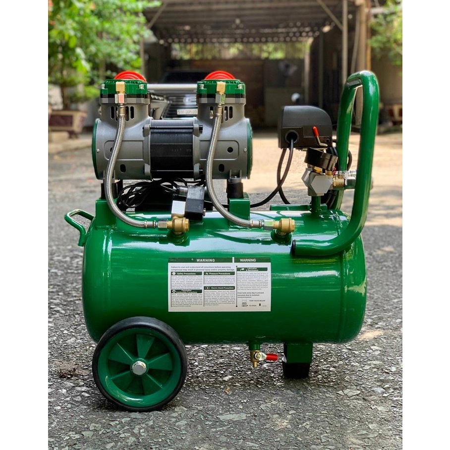 Máy nén khí không dầu 25L DEKTON DK-AC2930, công suất 1,5HP, mẫu mới