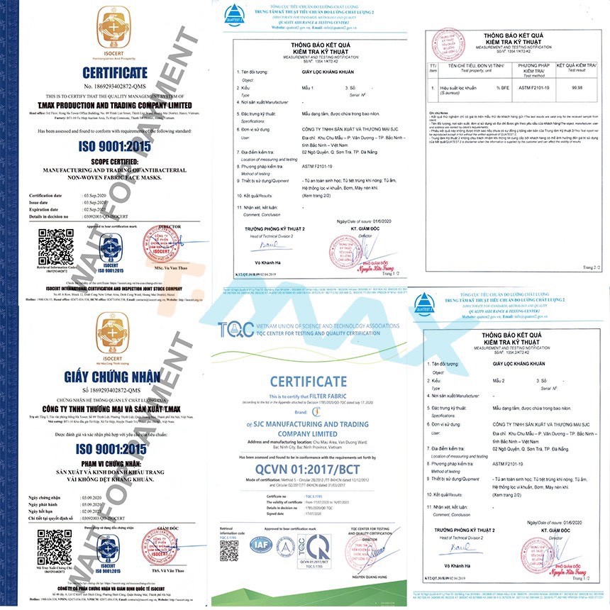 Khẩu Trang Y Tế 4 Lớp Giấy Kháng Khuẩn Cao Cấp Có LOGO Bo Viền Chống Bụi, Vi Khuẩn Hàng Công Ty TMAX Chống - Kocoda | BigBuy360 - bigbuy360.vn