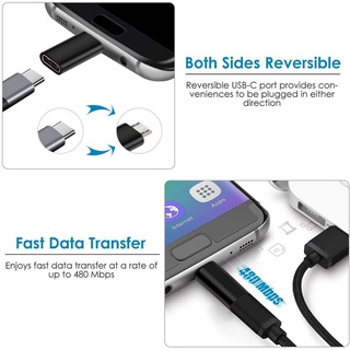 Bộ chuyển đổi đầu nối Micro USB Nam sang Nữ Type C sang Android