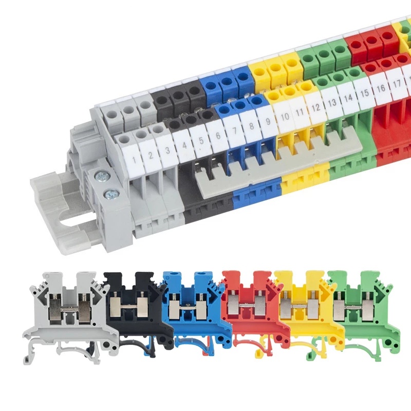 Set 10 Khối Đấu Nối Dây Điện Đầu Cuối UK 2.5B